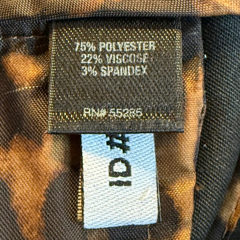 Express Design Studio Editor Black Tuxedo Straigh… - image 6